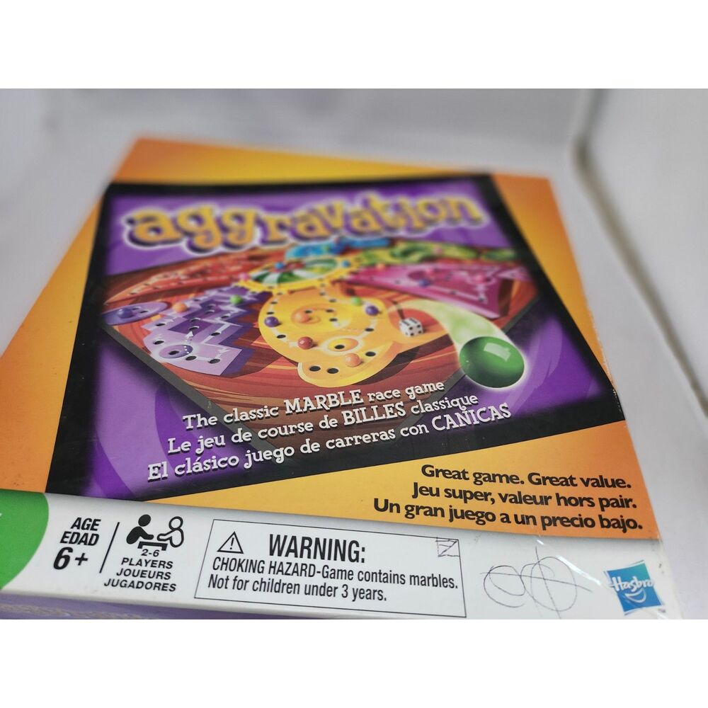 Aggravation – The Classic Marble Race Board Game – 2–6 Players